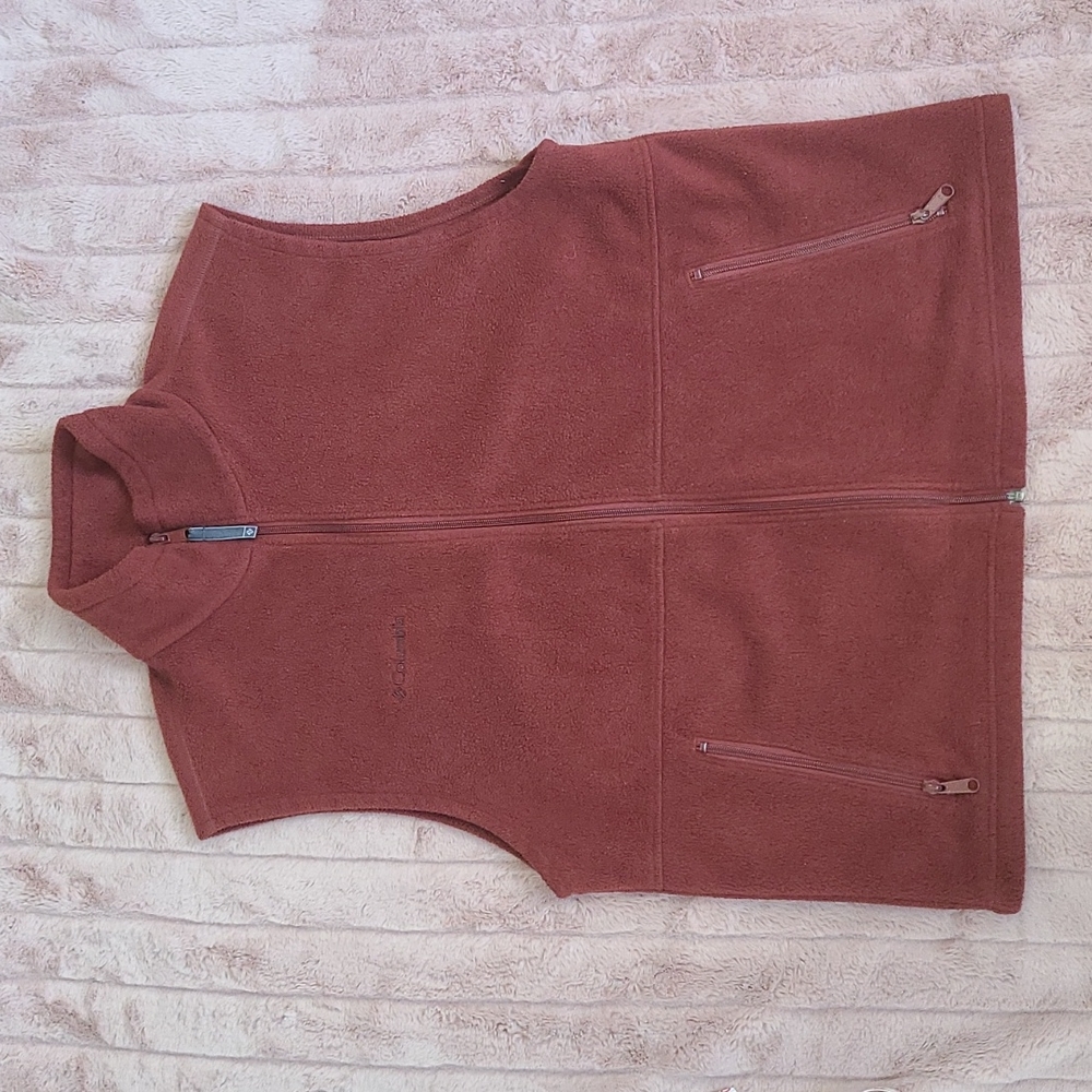 Men's Columbia Fleece Vest (L)